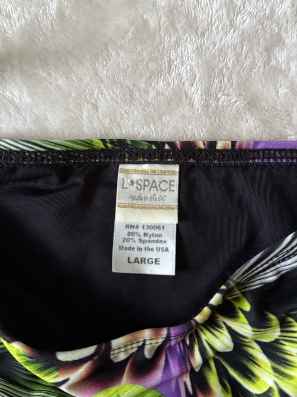 LSPACE Bikini Bottom with Rings - Picture 4 of 5